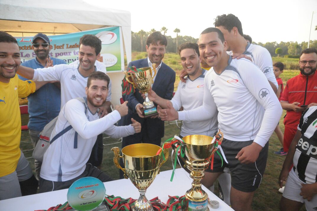 اختتام الدوري الرمضاني للنادي الرياضي للكهربائيين بالجرف الأصفر