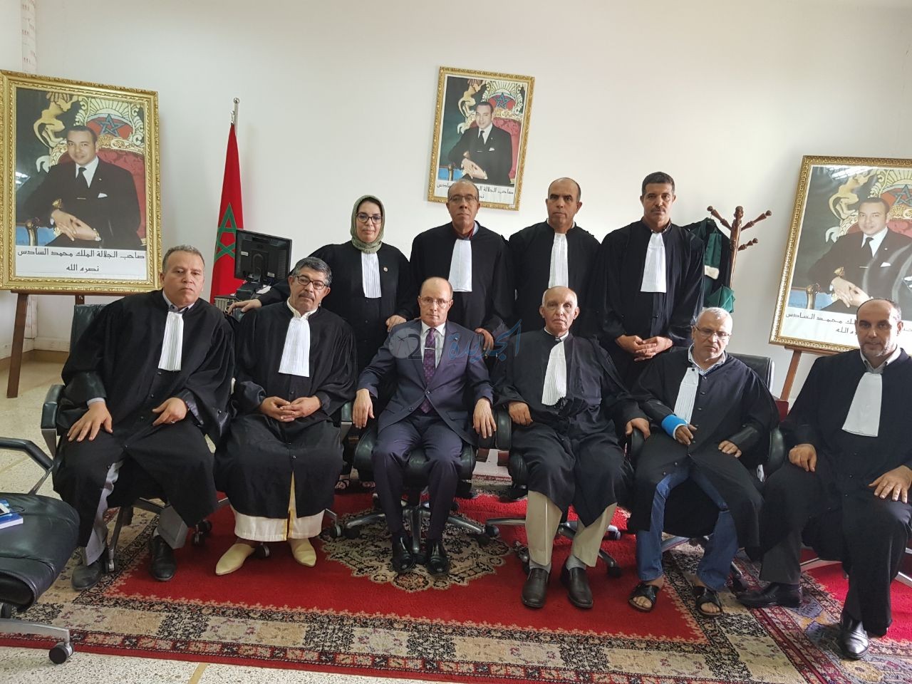 هيئة المحامين بالجديدة تتضامن مع الوكيل العام للملك بالجديدة ضد الفساد و المفسدين
