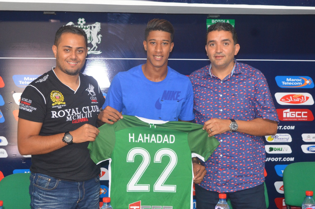 أحداد يجدد عقده مع الدفاع الجديدي مقابل  240 مليون سنتيم لمدة 3 سنوات