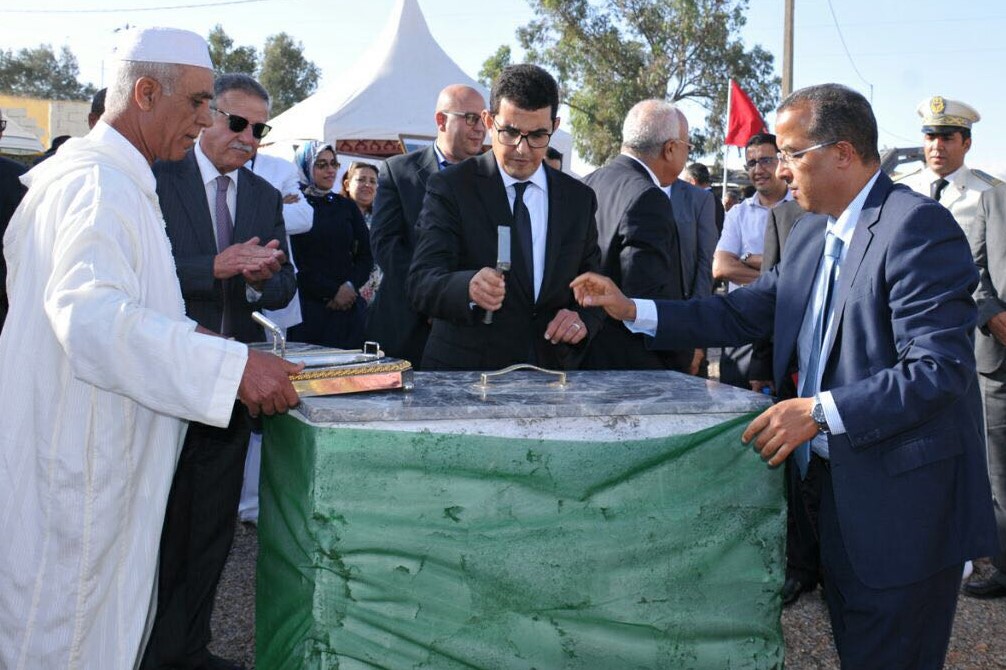 بالصور.. عامل الاقليم يدشن عدة مشاريع تنموية ب3 جماعات قروية باقليم الجديدة