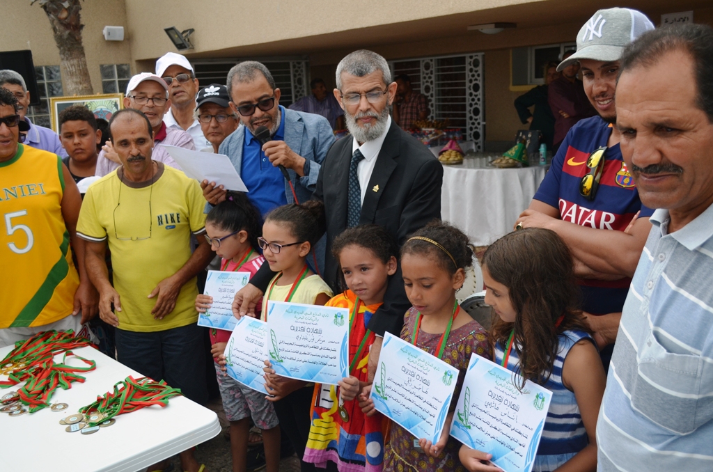الدفاع الحسني الجديدي للرياضات البحرية يحتفي بعيد العرش ويكرم شخصيات من أبناء المدينة
