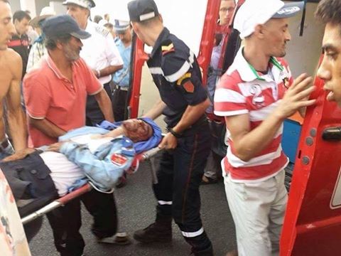 عامل الاقليم يُشَيّع جنازة شرطي من الجديدة توفي في حادث مروري قرب تطوان