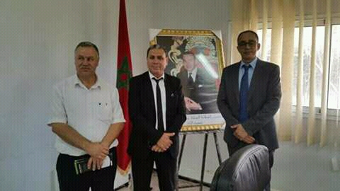 العميد بلفحل يغادر من الباب الكبير أسوار عمادة كلية العلوم بالجديدة