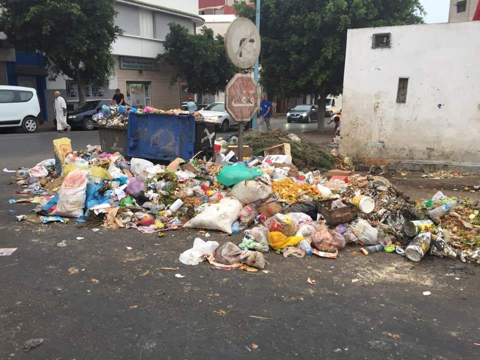 فيدرالية جمعيات الاحياء السكنية بالجديدة تصدر بيانا حول تدهور قطاع النظافة