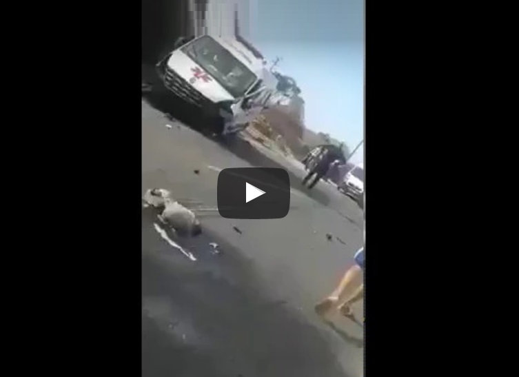 بالفيديو.. قتيل و5 جرحى إثر اصطدام ''أومبيلونص'' وسيارة خفيفة قرب الجرف الاصفر