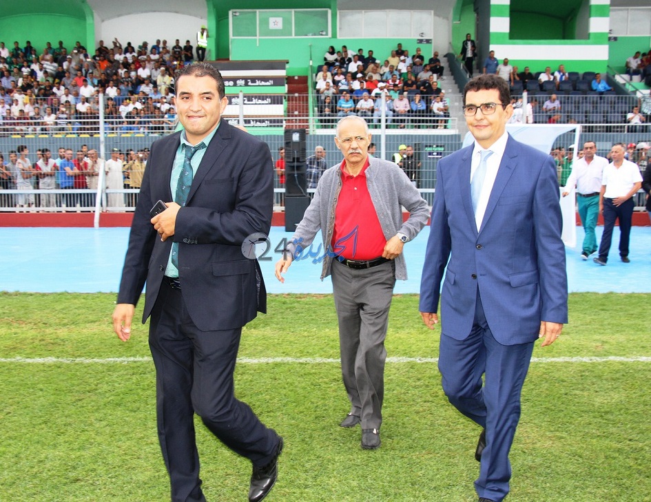 بالصور.. الدفاع  الحسني الجديدي يفتتح ملعبه في حلة جديدة بعد اصلاحه