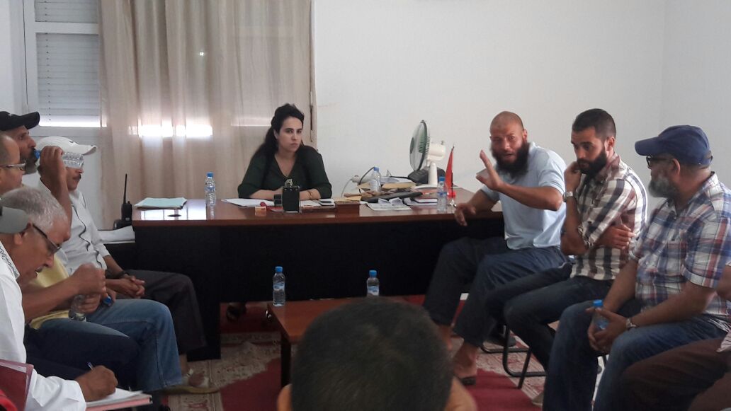 قائدة الملحقة الادارية الأولى بالجديدة تنفتح على المجتمع المدني لمحاربة الظواهر السلبية