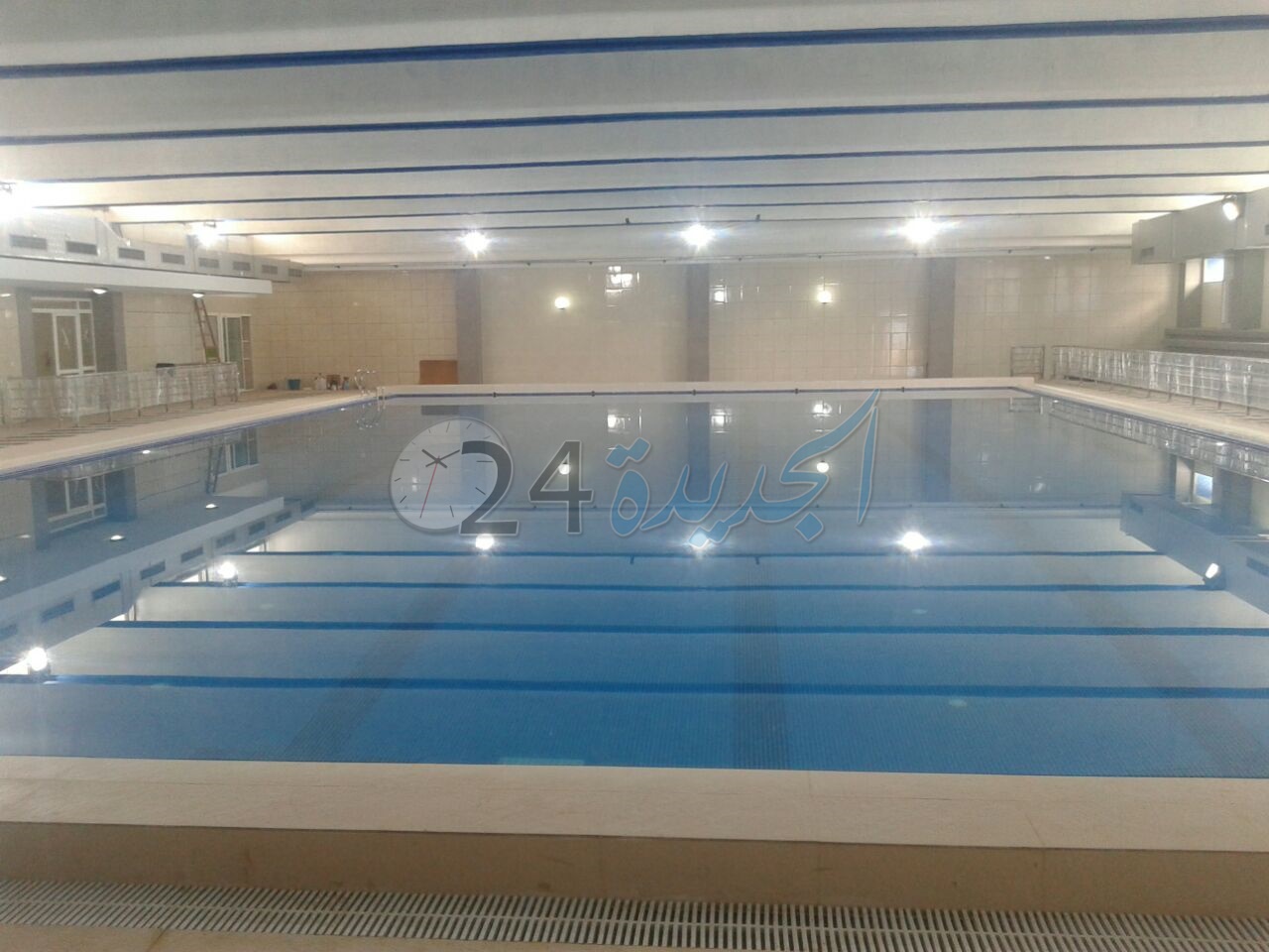 بالصور.. المسبح المغطى بالجديدة في حلة جديدة بعد إعادة تهيئة شاملة لمختلف مرافقه