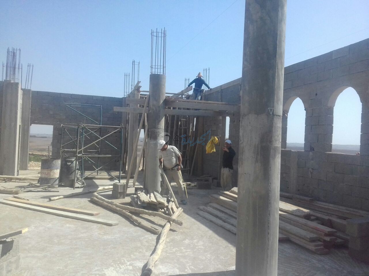 نداء للمحسنين: طلب مساعدة لإستكمال بناء مسجد بجماعة اولاد رحمون