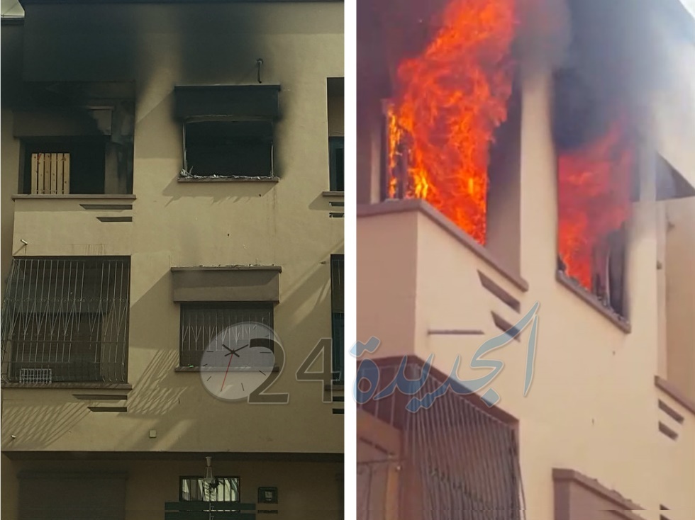 بالصور .. شاحن هاتف نقال يتسبب في احتراق منزل قرب تجزئة هبة بالجديدة