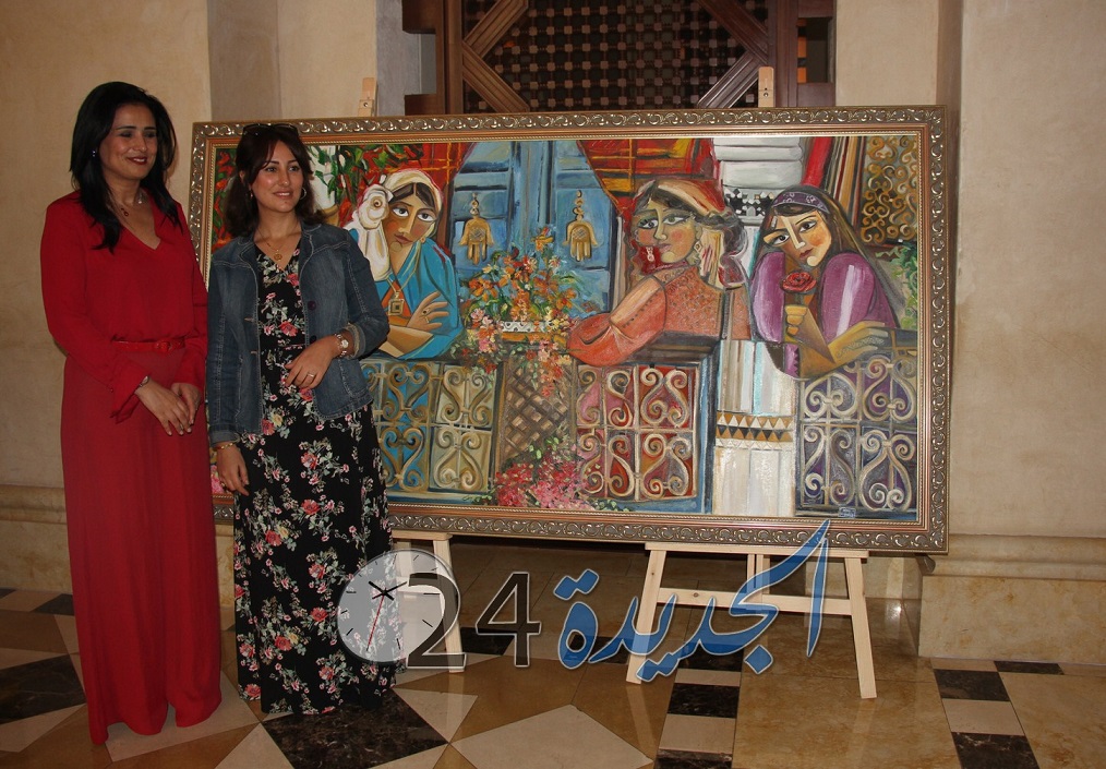 منتجع مازغان يحتضن المعرض التشكيلي للفنانة هند الاموي + فيديو