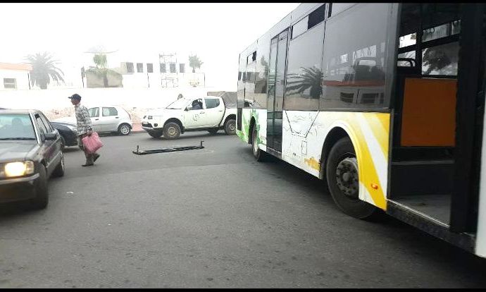 ''طوبيس مدكس ببنادم'' يرسل طالبة جامعية إلى قسم المستعجلات بالجديدة +فيديو ‎