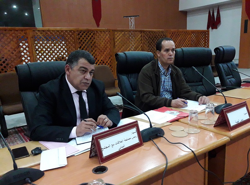 اجتماع اعضاء الهيئة المكلفة بتفعيل مبادئ المساواة وتكافؤ الفرص بالمجلس الاقليمي للجديدة