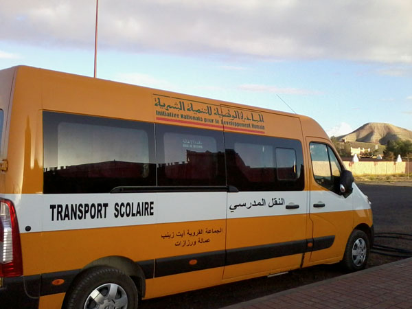 جماعة أولاد حمدان : تعزيز أسطول النقل المدرسي و احداث ملعب للقرب بقيمة 120 مليون سنتيم