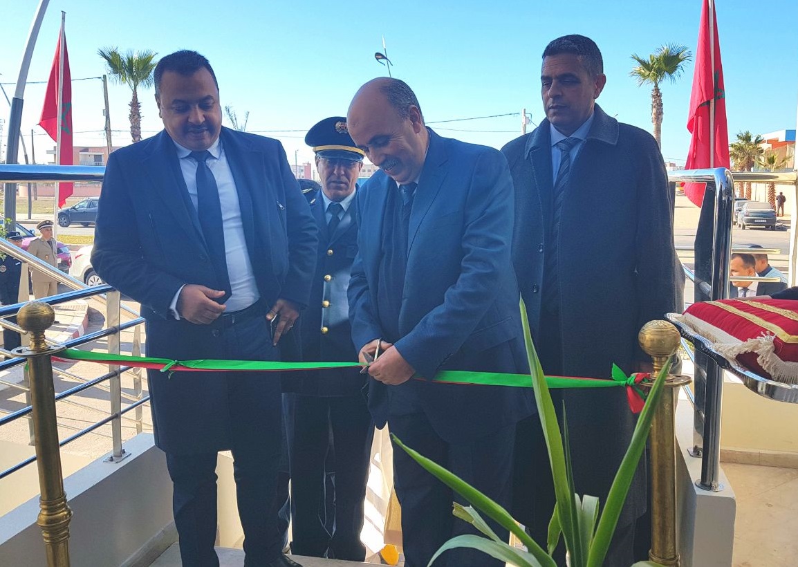 بالصور.. المنطقة الاقليمية للأمن بسيدي بنور تفتتح ثاني دائرة أمنية بالمدينة