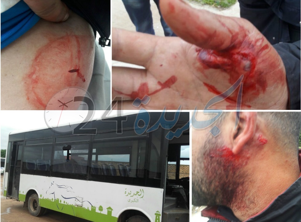 بلطجية يعتدون بالسلاح الأبيض على ''كنترولور'' وسط حافلة للنقل الحضري بالجديدة