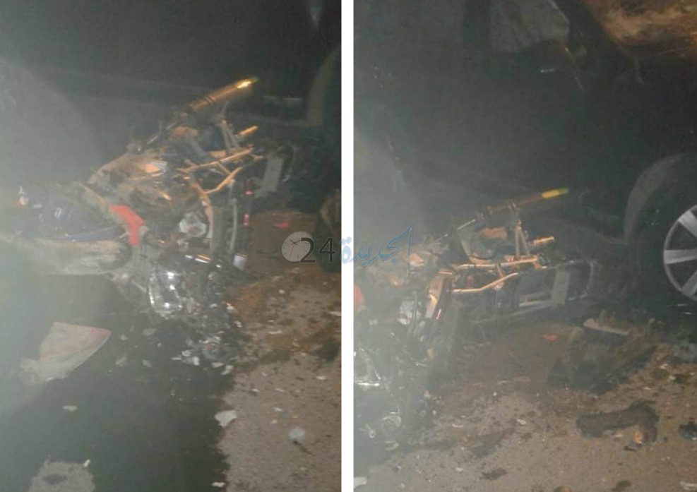 قتيل وجريح في حادثة سير خطيرة في منتجع سيدي بوزيد