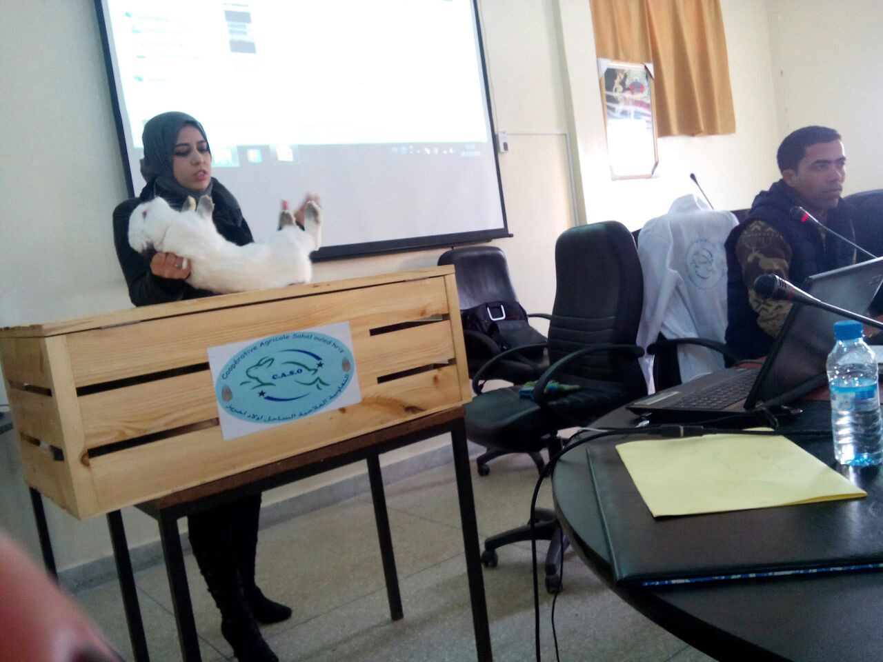 المعهد التقني للفلاحة بخميس متوح يحتضن يوما دراسيا حول الطرق الحديثة لتربية الأرانب‎