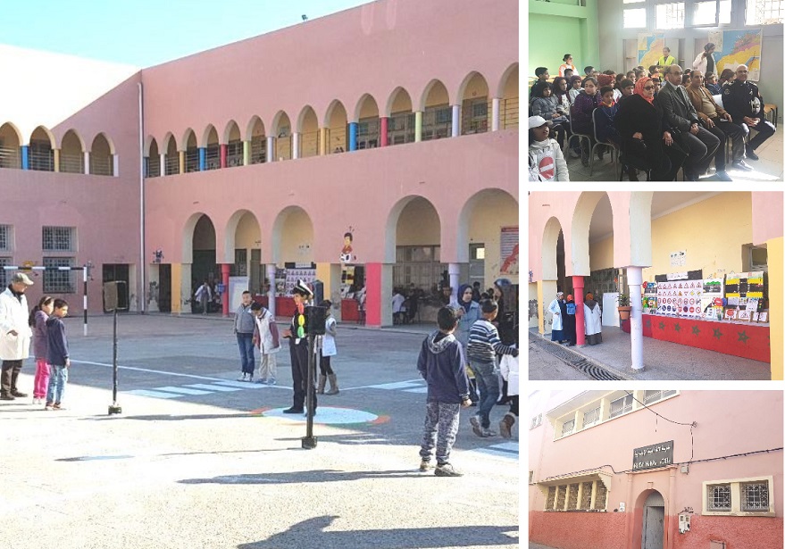 التلاميذ بالجديدة يتفاعلون مع قانون السير في اليوم الوطني للسلامة الطرقية