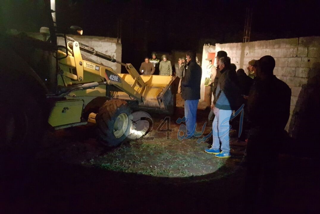 بالصور.. القوات العمومية تشن حملة ضد البناء العشوائي قرب الحي الصناعي بالجديدة