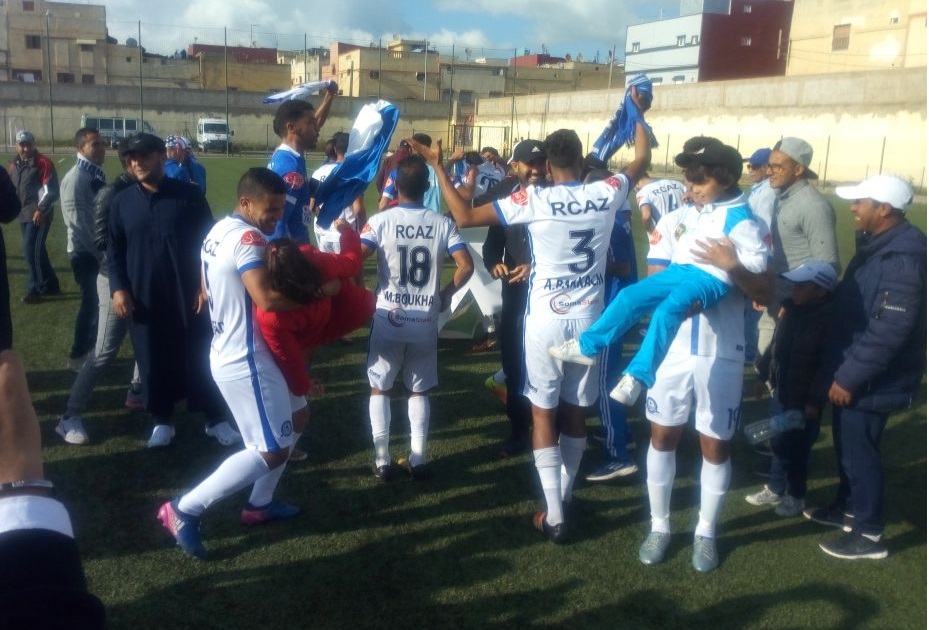 لأول مرة في تاريخه.. نهضة الزمامرة يصعد للقسم الوطني الاحترافي الثاني + تصريحات