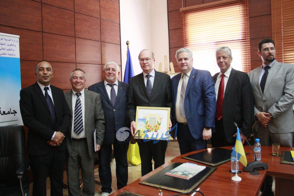 بالصور.. توقيع اتفاقية شراكة بين جامعة شعيب الدكالي وجامعة ''خاركوف'' الأوكرانية