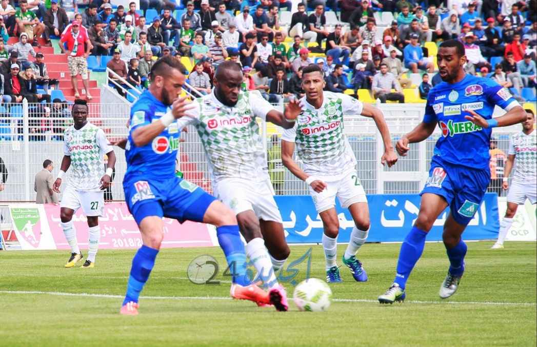 الدفاع الجديدي يعود الى سكة الانتصارات بفوز هام على حساب الرجاء البيضاوي