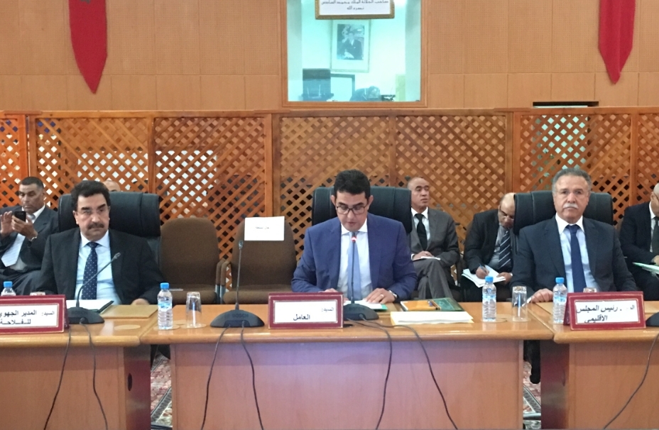 عامل الجديدة يترأس اجتماعا تقنيا لتدارس تنمية القطاع الفلاحي بالاقليم