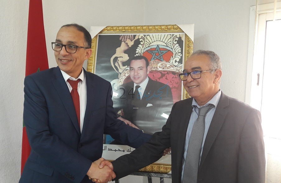 تنظيم حفل تسليم المهام للعميد الجديد لكلية العلوم بالجديدة