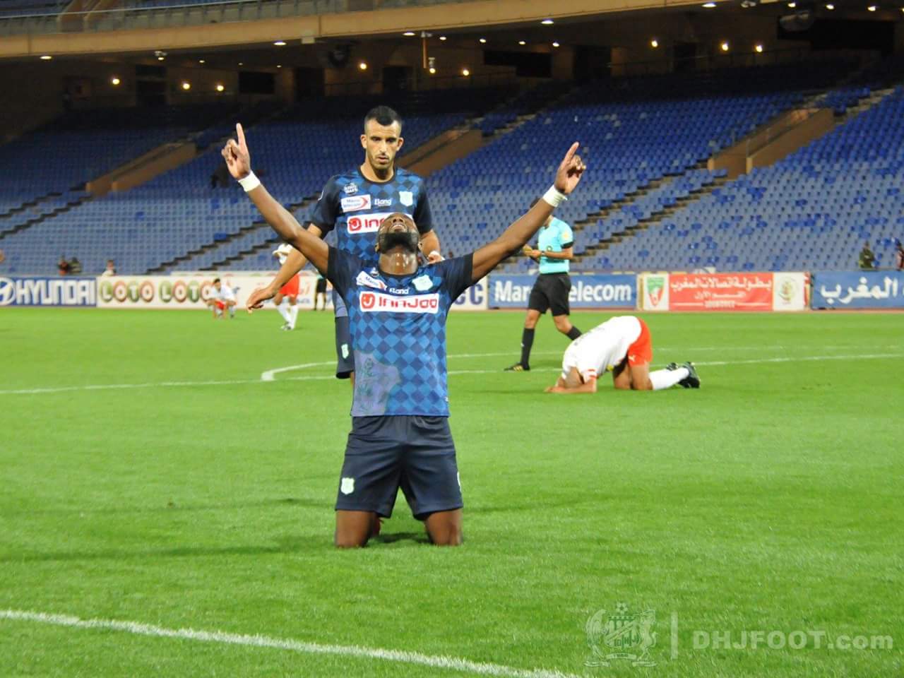 الدفاع الحسني الجديدي يهزم الكوكب المراكشي على أرضه بخماسية