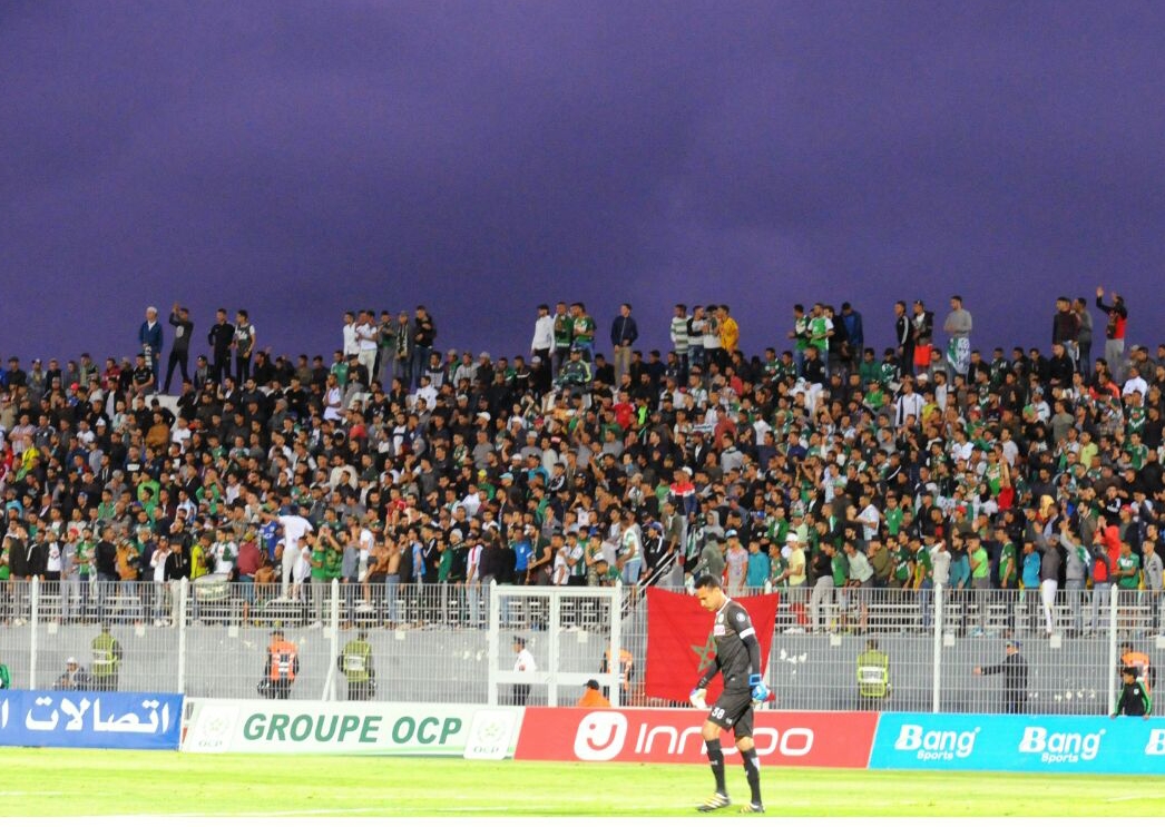 12 مليون سنتيم مداخيل مباراة الدفاع الحسني الجديدي ضد اتحاد طنجة