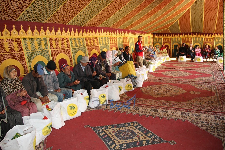 عامل الجديدة يشرف على عملية توزيع الدعم الغذائي ''رمضان 1439'' لفائدة 5590 شخصا