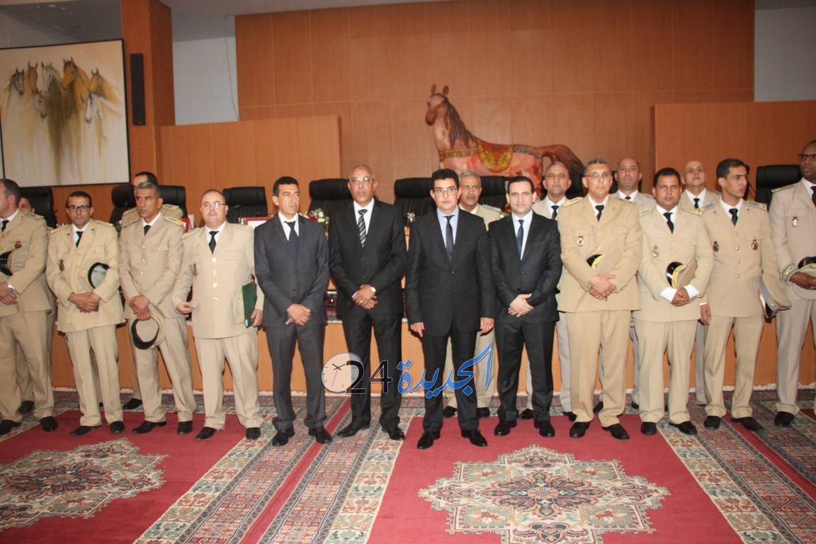 بالصور.. محمد الكروج يترأس حفل تنصيب 27 رجل سلطة جديد بإقليم الجديدة