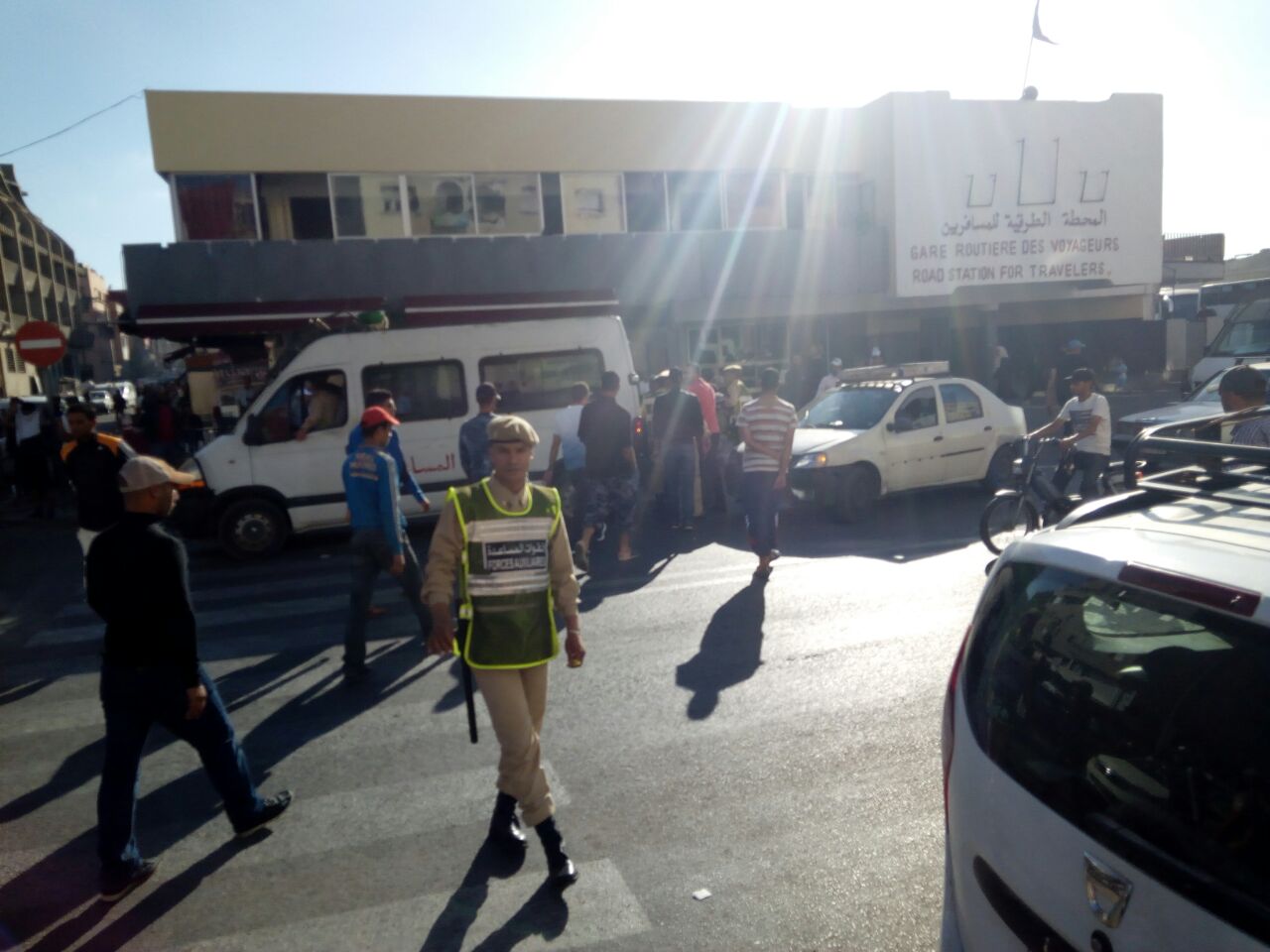 تجار الجديدة يتضامنون مع السلطات المحلية على خلفية أحداث دوار الغزوة أول أمس الجمعة