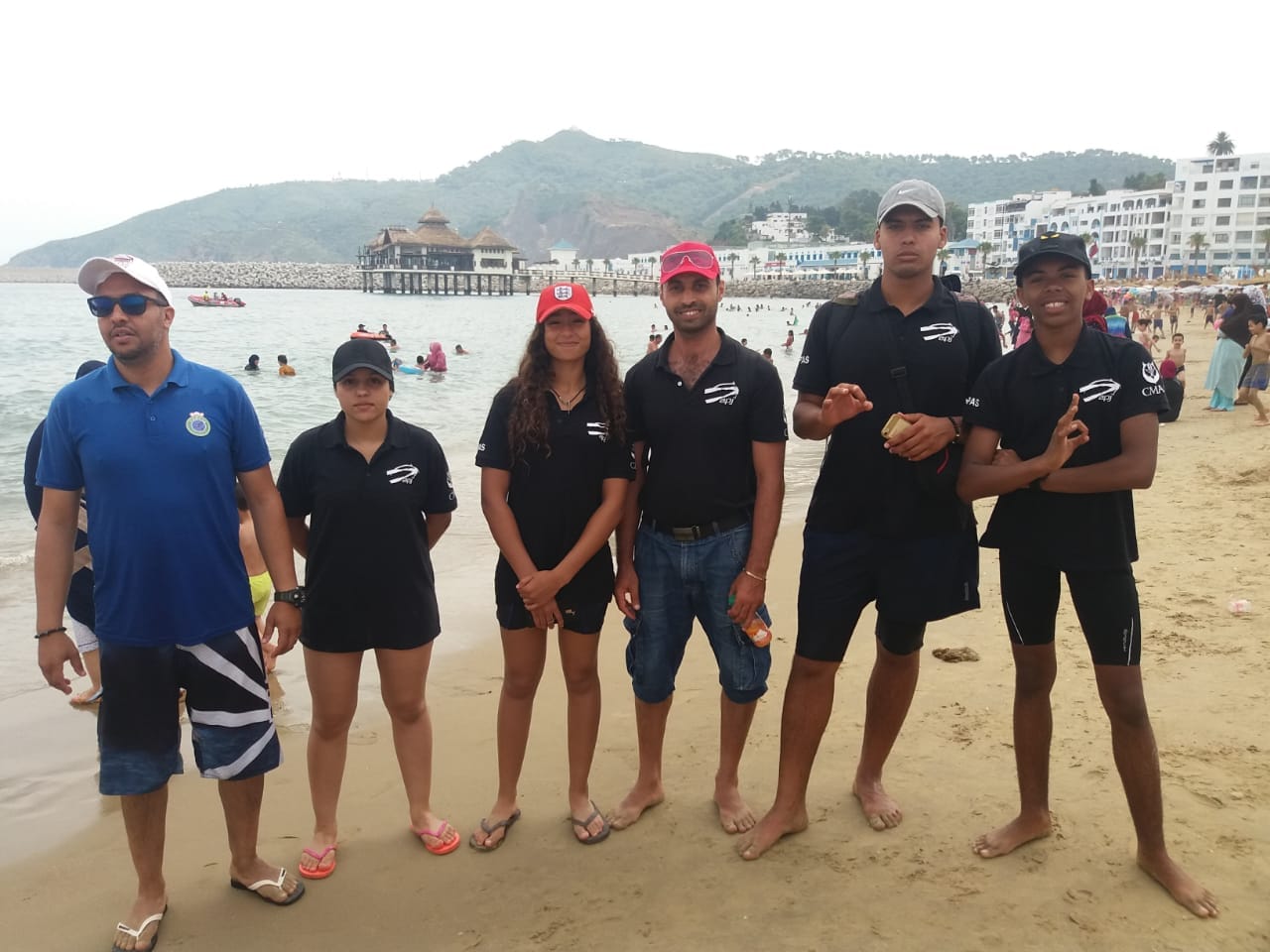 جمعية الغوص بالجديدة تتوج في منافسات كأس العرش بشاطىء المضيق