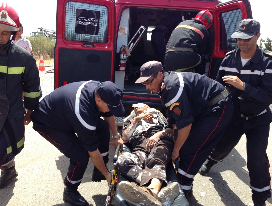 قتيلة و16 مصابا على متن ''بيكاب'' إثر حادثة سير  بجماعة مولاي عبد الله