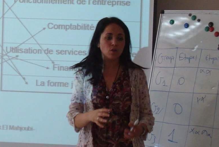 تعزية في وفاة  الاستاذة بالمدرسة الوطنية للتجارة والتسيير بالجديدة خديجة محجوبي