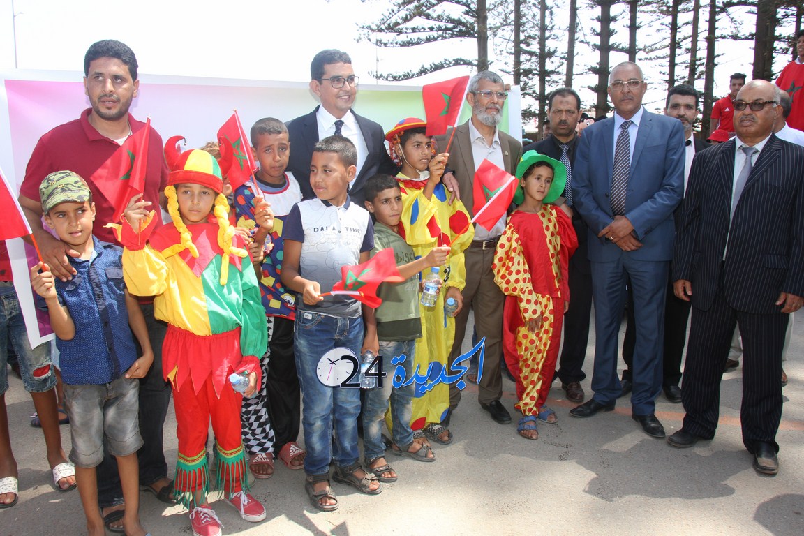 بالصور.. شاطئ الجديدة يشهد فعاليات كرنفال الجمعيات من تنظيم المجمع الشريف للفوسفاط