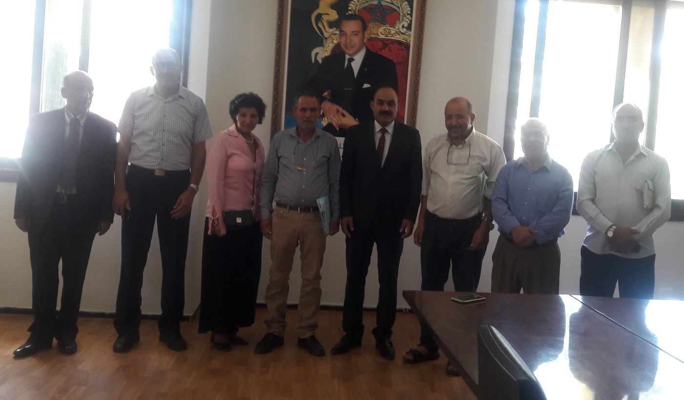 الباشا الجديد لمدينة الجديدة يجتمع بفيدرالية جمعيات الاحياء السكنية