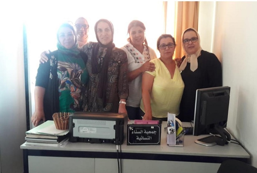تجديد المكتب المسير لجمعية السناء النسائية بالجديدة