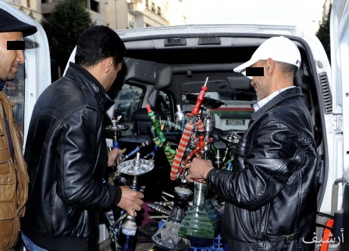 الدرك يداهم مقهى بمحطة للوقود بطريق الجرف الأصفر متخصصة في تقديم ''الشيشا''