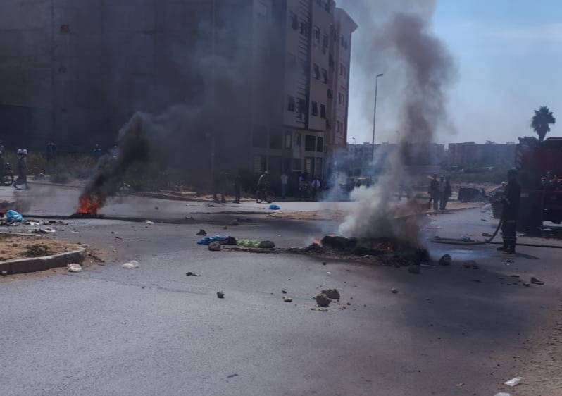 ادانة الشاب المعتقل على خلفية احداث دوار الغزوة بالجديدة بالسجن النافذ والغرامة المالية