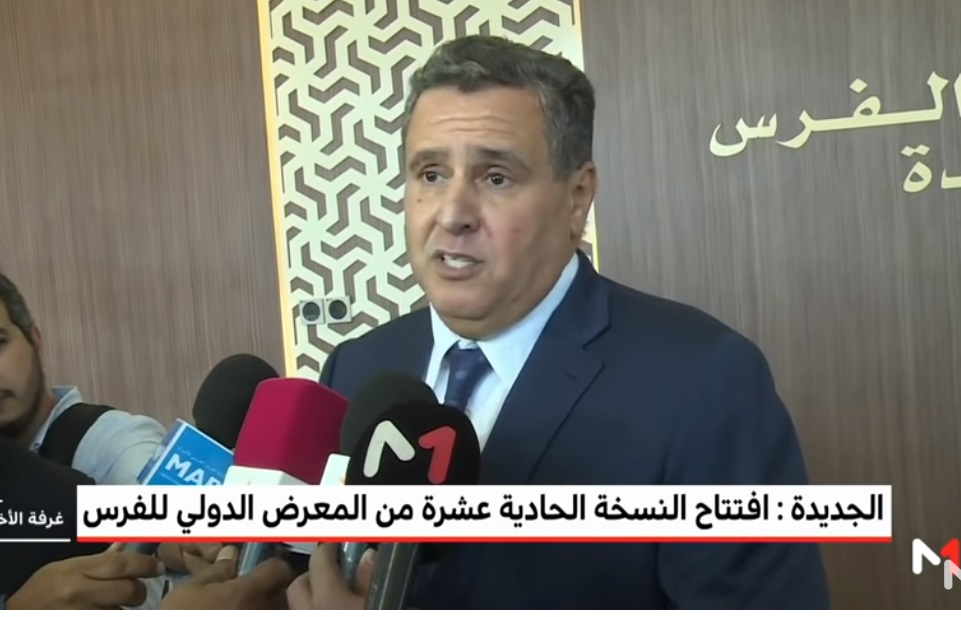 افتتاح الدورة الحادية عشرة لمعرض الفرس بالجديدة بعيون قناة ''قناة ميدي 1 تيفي''