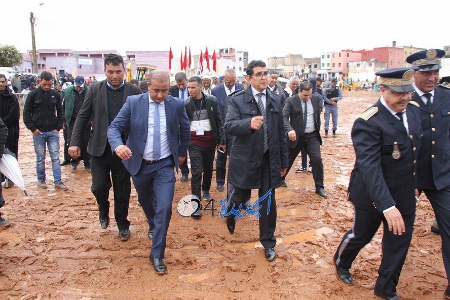 بالصور.. عامل اقليم الجديدة يدشن مجموعة من المشاريع التنموية بمناسبة عيد المسيرة الخضراء