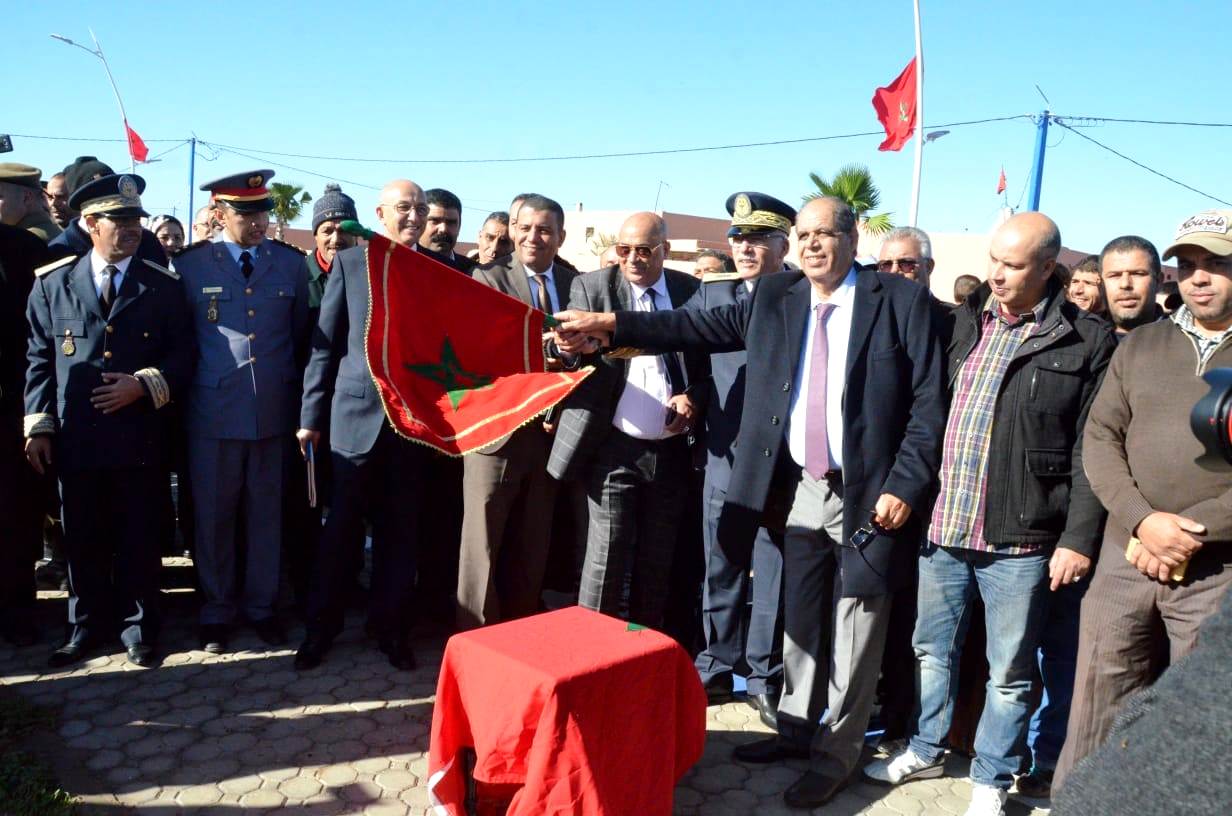 جماعة الغنادرة بسيدي بنور تحظى بأكبر شبكة تطهير السائل الحار + فيديو