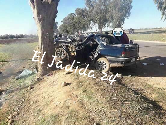 مصرع شابين شقيقين في حادثة سير مفجعة قرب مركز  اولاد فرج