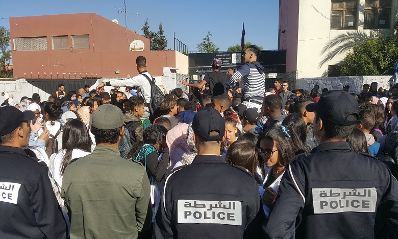 ادانة شاب بالسجن 6 أشهر  نافذه على خلفية احتجاجات التلاميذ بالجديدة