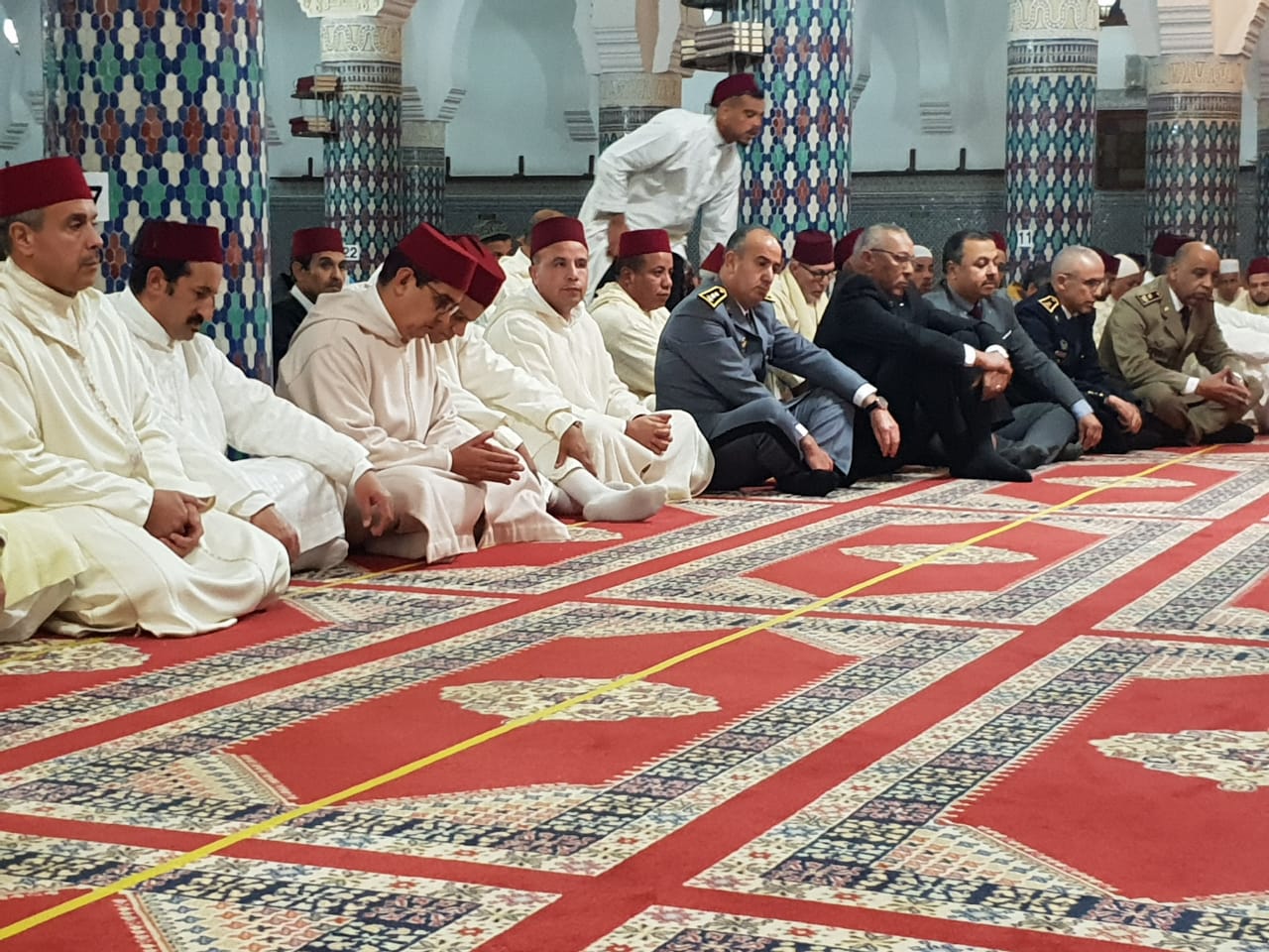 بالصور.. عامل الجديدة يترأس حفل احياء ذكرى المولد النبوي بمسجد الأمام علي