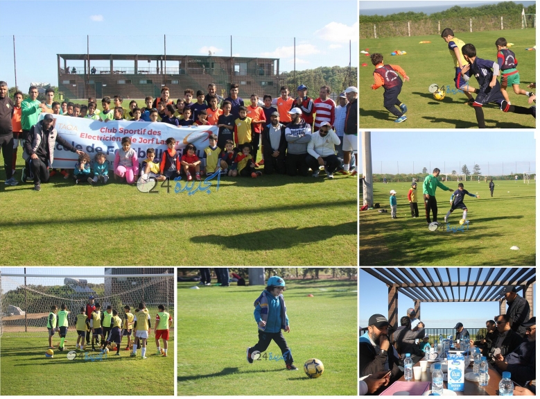 بالصور والفيديو.. النادي الرياضي للكهربائيين بالجرف الاصفر يعطي انطلاقة موسمه الكروي 2018/2019
