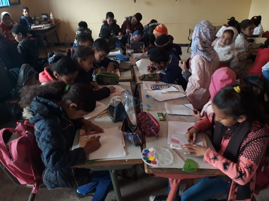 مدرسة 'الزرك' بمجموعة مدارس السلامنة تحتفل بالأسبوع الوطني للتعاون المدرسي.